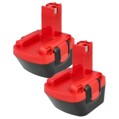 Abbildung von EXTENSILO 2X Akku kompatibel mit ORGAPACK OR T100, T200, T300 Elektrowerkzeug (3300 mAh, NiMH, 12 V)
