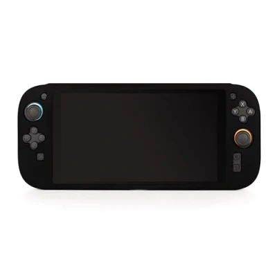 Abbildung von Konix Schutzhülle für Nintendo Switch 2 Konsole Silikon rutschfest Stoßfest Kratzfest Staubabweisend Schwarz