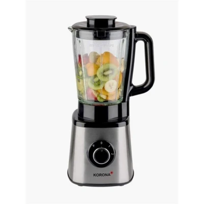 Abbildung von KORONA Standmixer 24040, Mixer, Glasbehälter, 1,5 Liter, Edelstahl, Ice Crusher, 600 Watt