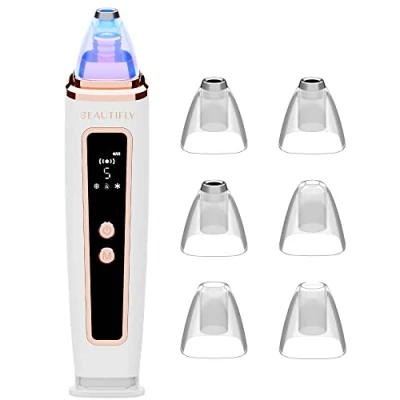 Abbildung von Beautifly B Derma Ice Diamant Microdermabrasion Gerät, Vacuum Massage, Mitesserentferner, Gesichtsreinigung, Blackhead Remover