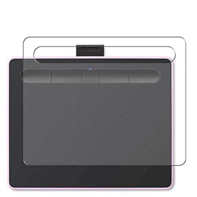 Abbildung von Vaxson 3 Stück Schutzfolie kompatibel mit Wacom Pen tablet Intuos Small CTL 4100WL / K0 Display folie folien Displayschutzfolie （ nicht Panzer Schutz Glas SchutzGlas PanzerGlas ） Neue