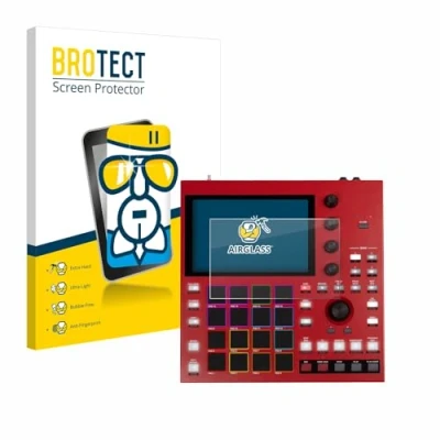 Abbildung von BROTECT Schutzglas für Akai MPC One+ Schutzfolie Panzer Folie Glas [Extrem Kratzfest 9H, Anti Fingerprint, Ultra Transparent]