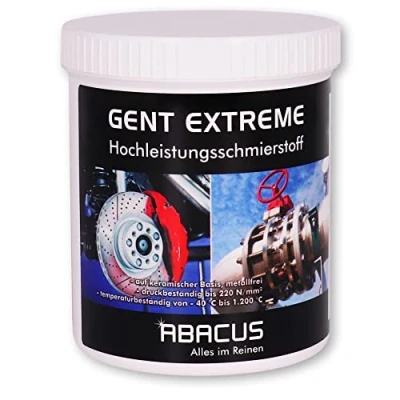 Abbildung von ABACUS® Keramikpaste, Anti Seize, Monatagepaste, Keramik Paste, Schmierstoff, Schmiermittel, Bremsenpaste, Montage Schmierpaste, Festfressen Paste 500 g (4047)