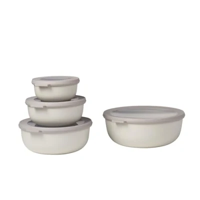 Abbildung von Mepal Schüssel Set Nordic White 4 teilig (350, 750 ml, 1.25 und 2.25 Liter)