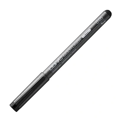 Abbildung von COPIC Multiliner 0,05 mm, Black, Fineliner mit einer feinen Spitze und wasserbeständiger Pigmenttinte