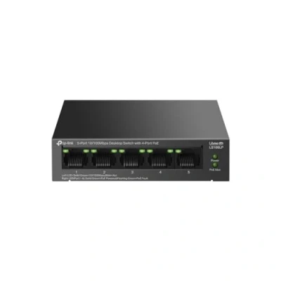 Abbildung von 5 Port Desktop GIGABIT Switch MIT 4 POE+ Ports