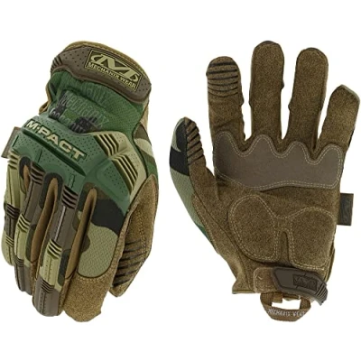 Abbildung von Mechanix Wear: M Pact Taktische Handschuhe sicherer Passform, Touchscreen fähige Schutzhandschuhe für Herren, Arbeitshandschuhe mit Aufprallschutz und Vibrationsdämpfung (Camouflage MultiCam, Large)