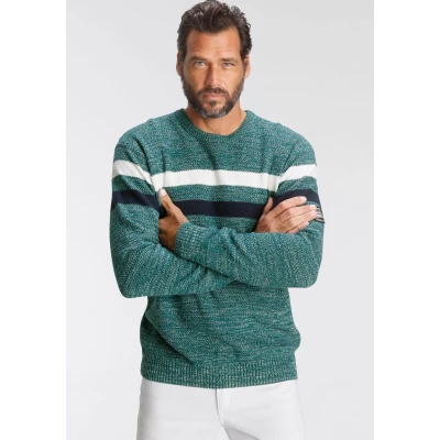 Abbildung von Mans World Strickpullover, in melierte Optik