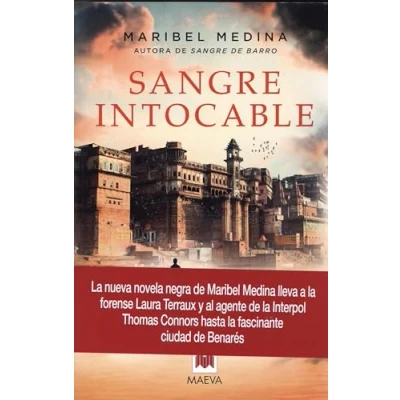 Abbildung von Sangre Intocable: Un despiadado asesino siembra el terror en las calles de Benarés (MAEVA noir)