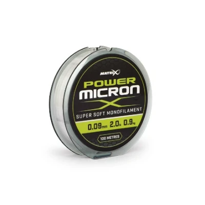 Abbildung von Matrix Power Micron X Monofilschnur (100m) 0,14mm 4,5lbs Monofile Schnur