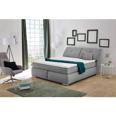 Abbildung von Jockenhöfer Gruppe Boxspringbett &quot;Viola&quot;, mit Kaltschaum Topper, Bettkasten und Zierkissen, in der Breite 180cm