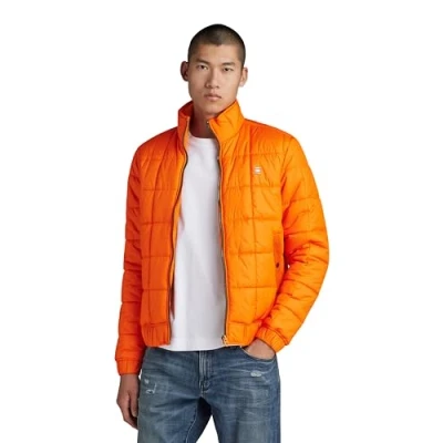 Abbildung von G STAR RAW Herren Meefic quilted jkt, orange (signal D23965 B958 C622), S