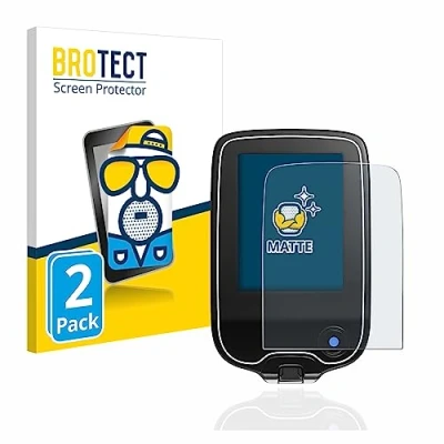 Abbildung von BROTECT Entspiegelungs Schutzfolie für Freestyle Libre / 2/3 (2 Stück) Matte Displayschutz Folie, Anti Reflex, Fingerprint