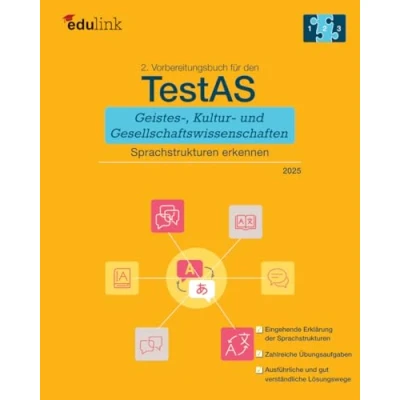 Abbildung von 2. Vorbereitungsbuch für TestAS Geistes , Kultur und Gesellschaftswissenschaften: Sprachstrukturen erkennen (Vorbereitung den ... Gesellschaftswissenschaften 2023, Band 2)