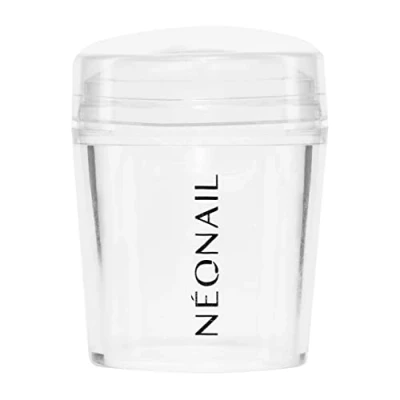 Abbildung von NEONAIL Nagel Stempel mit Schaber Nägel selber machen Nail Art Stamper Nageldesign für Schablone French Nails Silikon Nagelstempel