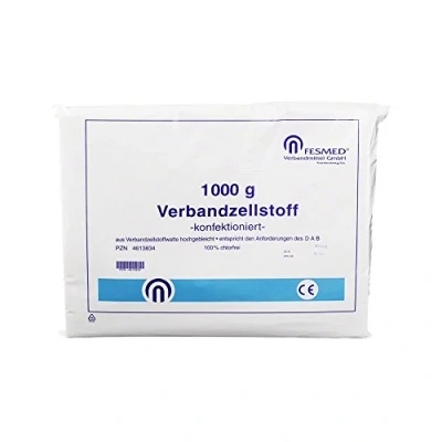 Abbildung von Verbandzellstoff Hochgebleicht Chlorfr.k 1000 g