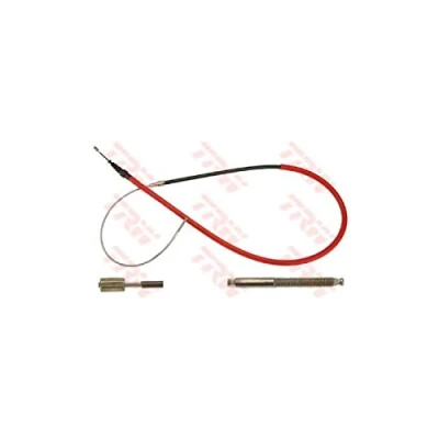 Abbildung von TRW GCH2331 Handbremsseil 1750 Scheibenbremse VOLKSWAGEN: Passat B3/B4 Variant, Limousine
