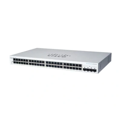 Abbildung von Cisco Switch Business 220 Series 52 Port 1/10GbE 382W PoE smart managed