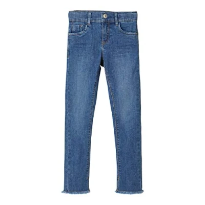 Abbildung von Name It Skinny Fit Jeans Mädchen Cropped Stretch