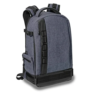 Abbildung von PEDEA Fotorucksack FASHION (mit wasserdichtem Regenschutz), variabler Inneneinteilung, viel Stauraum, weich gepolstertes Innenfach