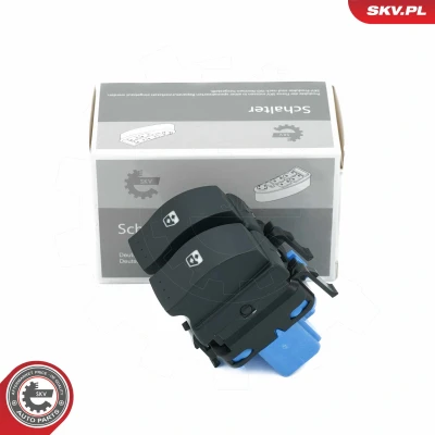 Abbildung von ESEN SKV 37SKV487 Schalter, Fensterheber fahrerseitig OPEL: Movano B Bus, Kastenwagen, RENAULT: MASTER 3 Kasten