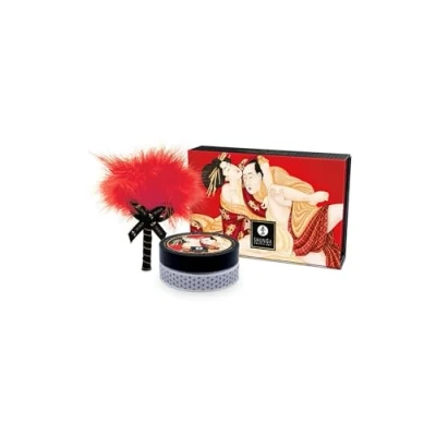 Abbildung von Shunga Kissable Massage Powder Sparkling Strawberry Wine Multicolor Einheitsgröße
