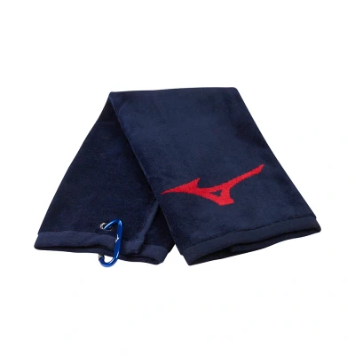 Abbildung von Mizuno RB Retro Stripe Towel Marineblau/Rot Damen/Herren Grösse One Size