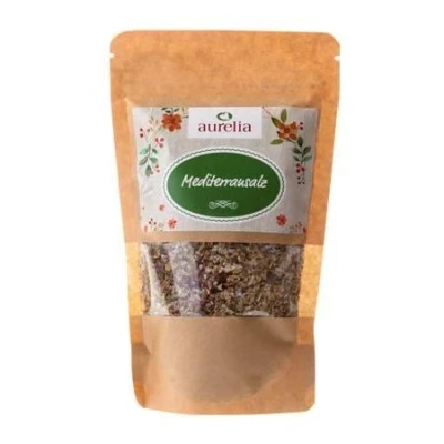 Abbildung von aurelia Mediterrankräutersalz 1000g Mediterrane Kräutermischung mit Knoblauch Für den Geschmack des Südens