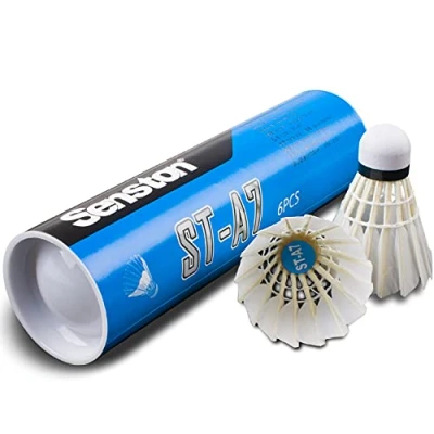 Abbildung von Senston Federbälle 6 Stück Durable Badminton Bälle