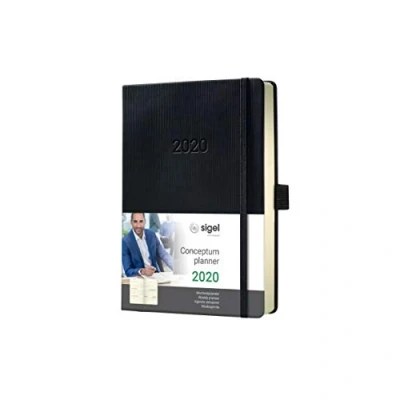 Abbildung von SIGEL C2013 Wochenkalender 2020, ca. A6, schwarz, Hardcover Conceptum weitere Modelle