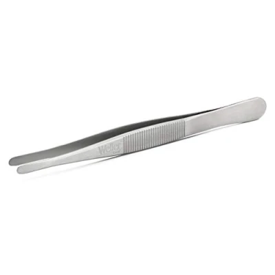 Abbildung von Weller Erem 25SA Präzisionspinzette Mit Flachen, Runden Etwas Breiteren Spitzen Als Modell 2ASARU.