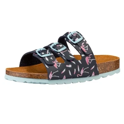 Abbildung von Lico Bioline Flaminco Damen Hausschuh, Marine/ Pink, 27 EU