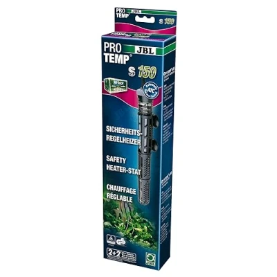 Abbildung von JBL ProTemp s150 Regelheizer für Süß und Meerwasser Aquarien, 90 200 l