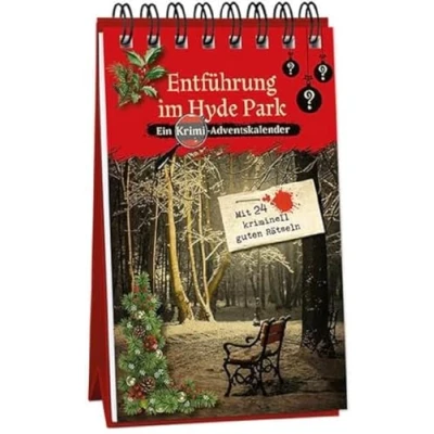 Abbildung von Entführung im Hyde Park: Ein Krimi Adventskalender mit 24 kriminell guten Rätseln (Inspector Morrissey ermittelt)