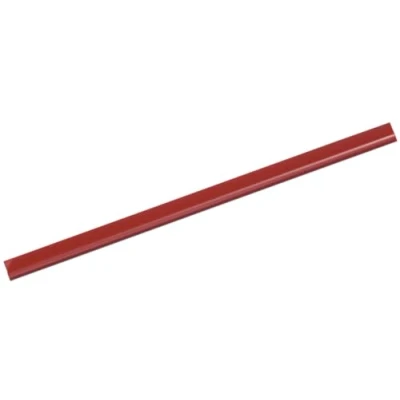 Abbildung von Durable Klemmschiene A4, für circa 30 Blatt, Packung à 100 Stück, rot, 290003