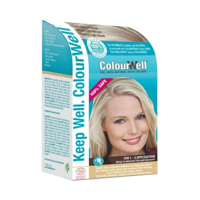 Abbildung von ColourWell 100% natürliche Haarfarbe (Helle Natur Blond)