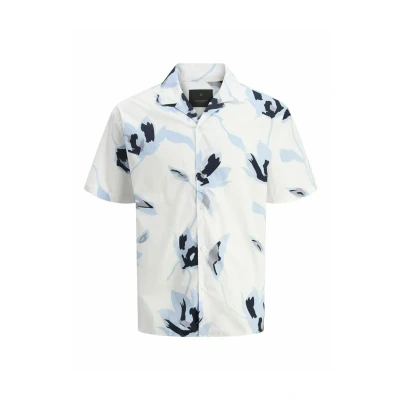 Abbildung von Jack &amp; Jones Premium Jprblapalermo Resort Hemd, Herren, Größe: Large, Chambray blue