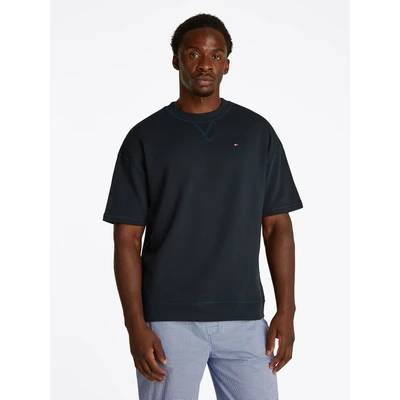 Abbildung von Tommy Hilfiger Underwear T Shirt &quot;SS TRACK TOP&quot;, mit Logostickerei