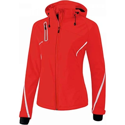 Abbildung von Erima Damen softshelljakke Function, Rot/Weiß, 40 EU