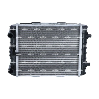 Abbildung von NRF 550271 Kühler, Motorkühlung Aluminium 215 182 26 Kühlrippen gelötet VOLKSWAGEN: Golf 7 Schrägheck, Variant, VIII Schrägheck