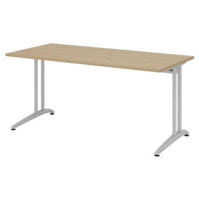 Abbildung von HAMMERBACHER Schreibtisch VBS16/E/S eiche