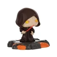 Abbildung von Funko Pop! Deluxe Disney: Star Wars Sith Red Saber Series Volume 1: Darth Sidious (Glows in The Dark) (Special Edition) #519 Bobble Head Vinyl Figure, Pink