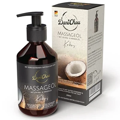 Abbildung von DaniChou Massageöl Kokos 250 ml