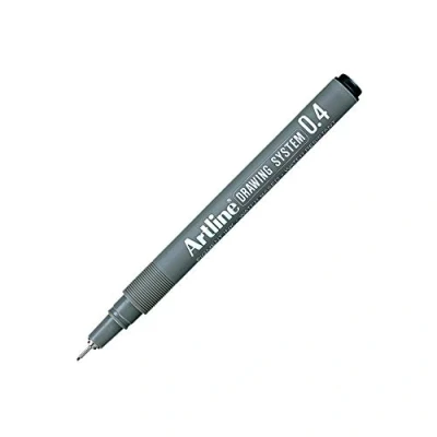 Abbildung von Fineliner Artline Drawing Pen EK234, 0,4 mm, sort