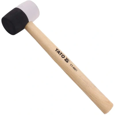 Abbildung von YATO YT 4602 Gummihammer 300 Holz 475