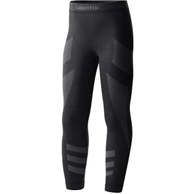 Abbildung von Ladeheid Unterhose lang für Kinder, Größe: 146/152, Black, dark grey