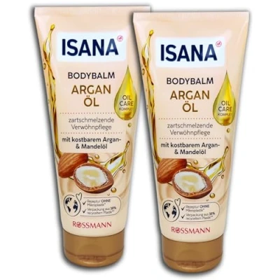 Abbildung von TopDeal 2 er Pack ISANA Bodybalm Arganöl Bodylotion x 200 ml