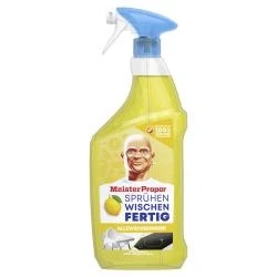 Abbildung von Meister Proper Allzweckreiniger Sprühen Wischen Fertig Zitrusfrische