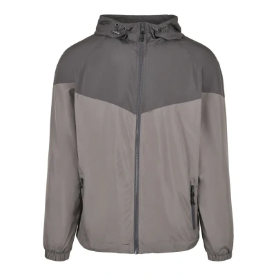 Abbildung von Urban Classics TONE TECH Windbreaker, Herren, Größe: Large, Grey