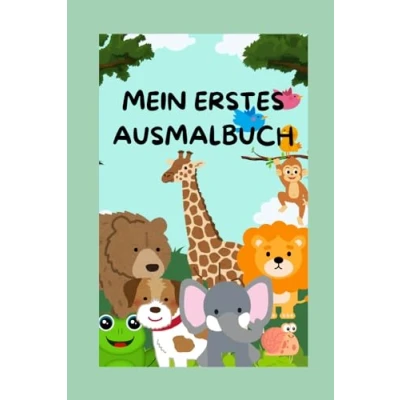 Abbildung von Mein erstes Ausmalbuch: Tierische Kritzelspaß: Ein Ausmalbuch für kleine Entdecker